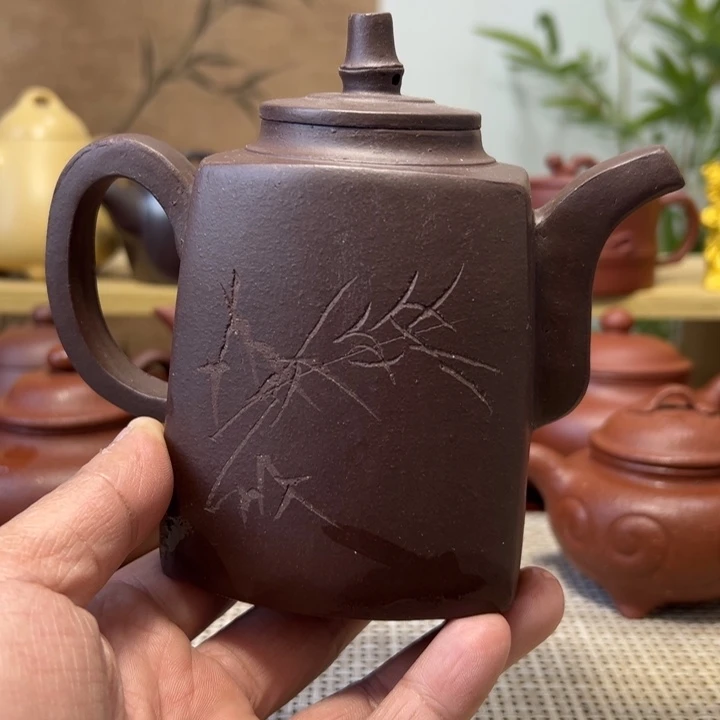 宜兴原矿紫砂、编钟300CC