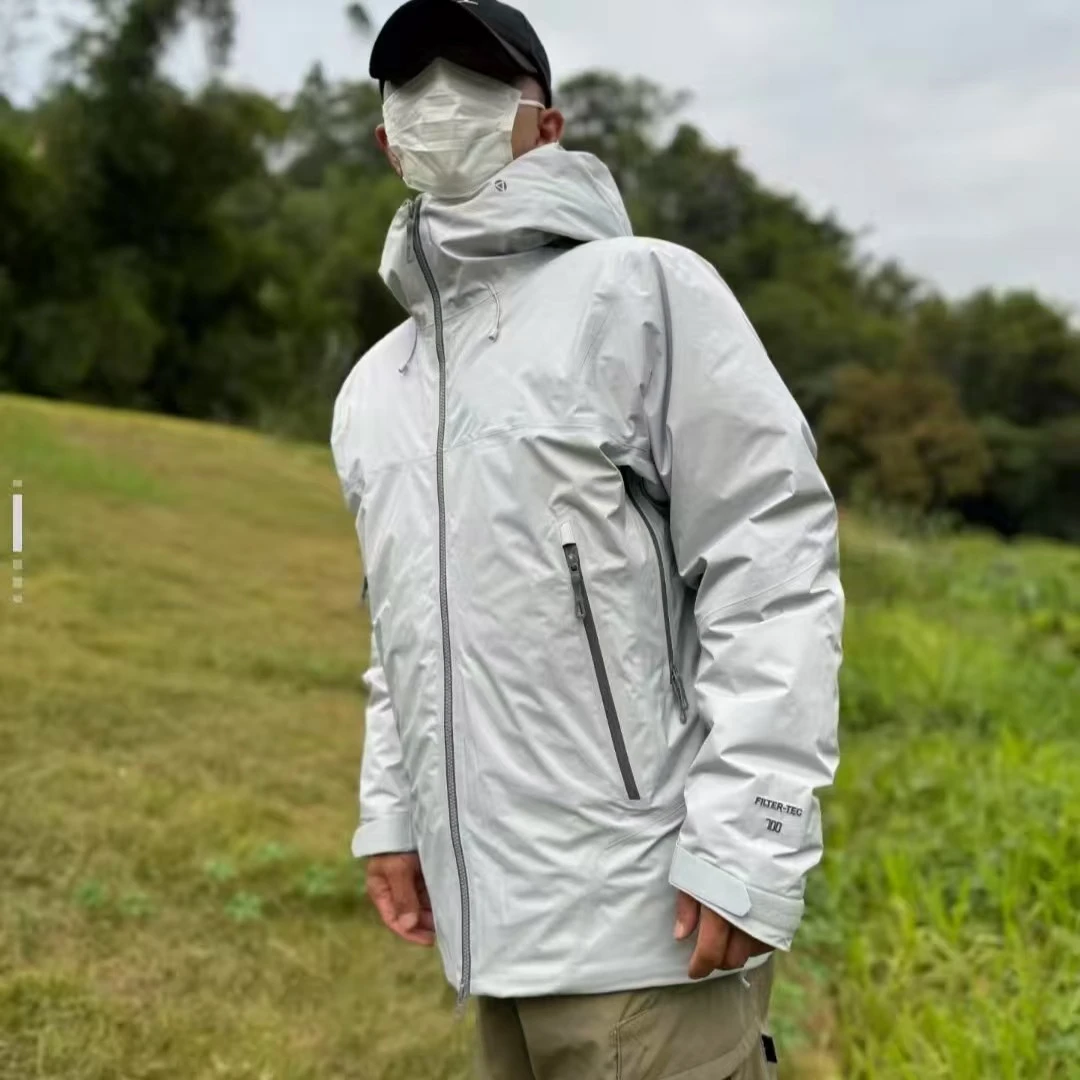 户外羽绒冲锋衣休闲防水鹅绒