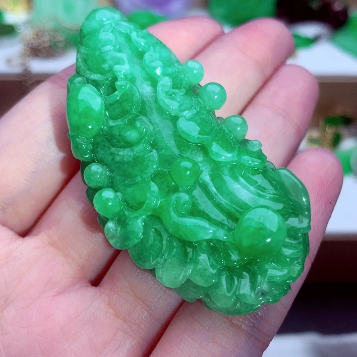 翡翠未镶嵌吊坠(不含链)吊坠