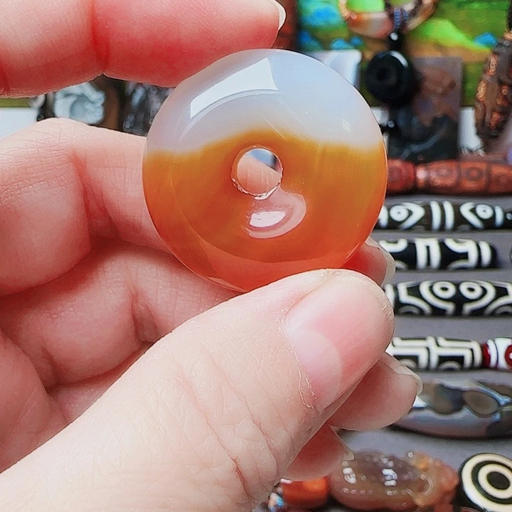 玛瑙/玉髓合金珠宝半成品