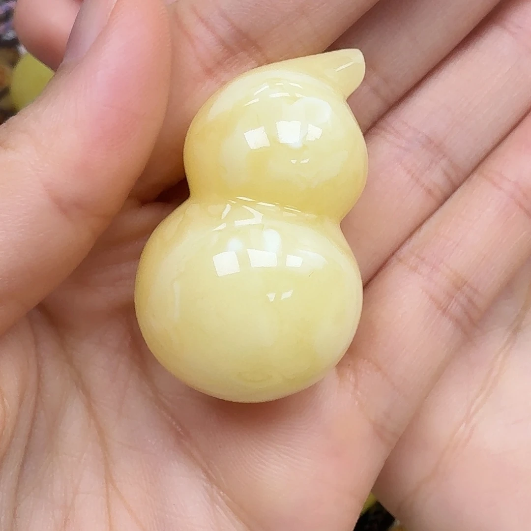 年***＊未镶嵌琥珀珠宝奇石葫芦