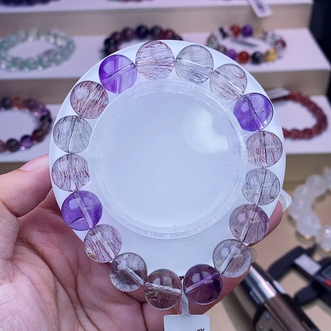 未镶嵌手链水晶仙女超七12+