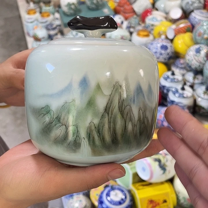 陶瓷罐茶叶罐密封罐