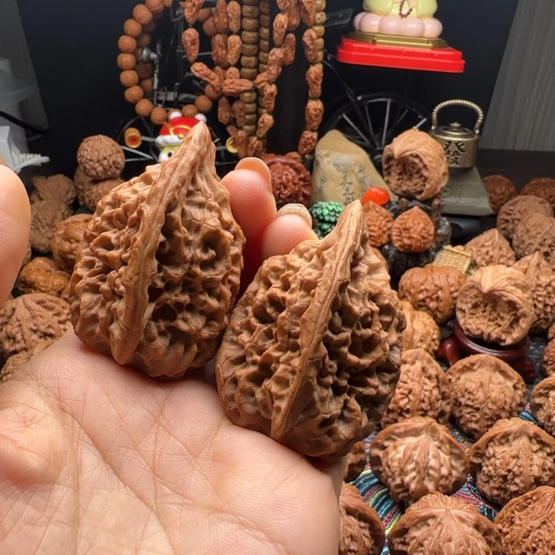 把件文玩核桃全品剑齿虎38