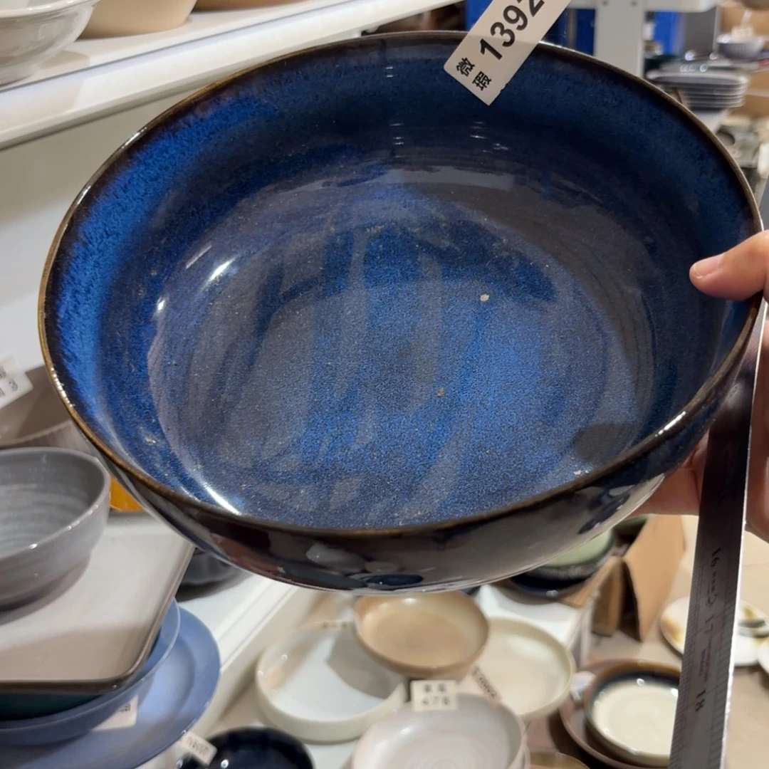 陶瓷1392 微瑕陶瓷餐具1个