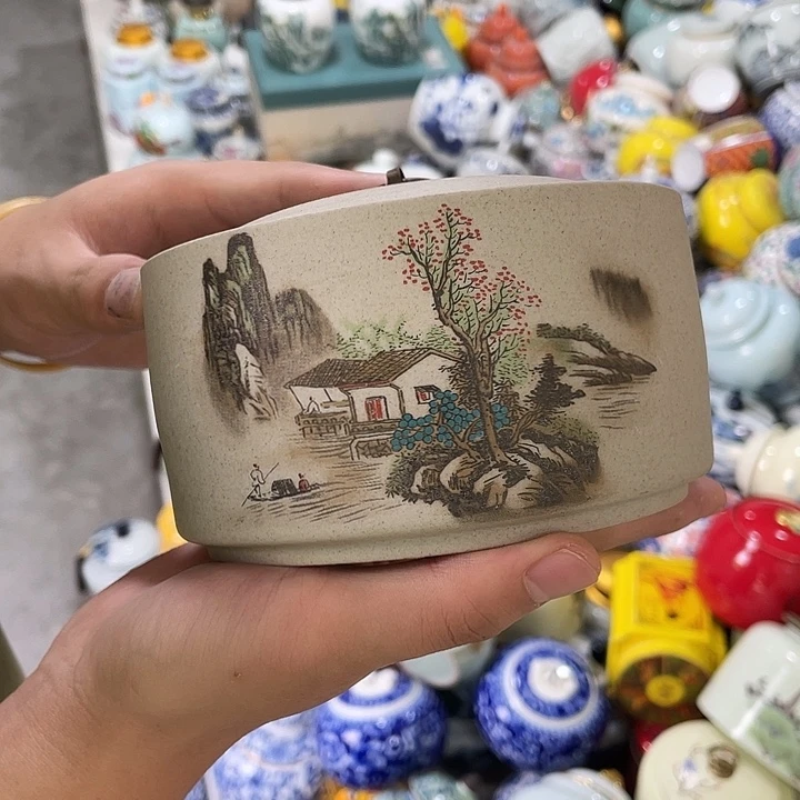 陶瓷罐茶叶罐密封罐