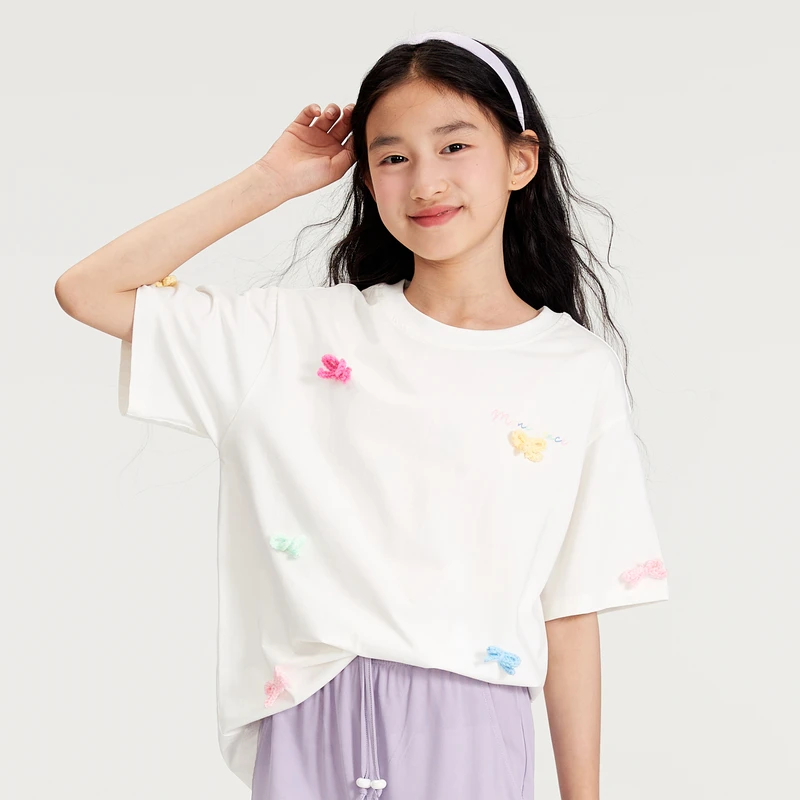 多多一上女中大童甜美短袖T（140-170）2121A52X