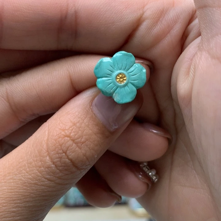 绿松石未镶嵌配饰