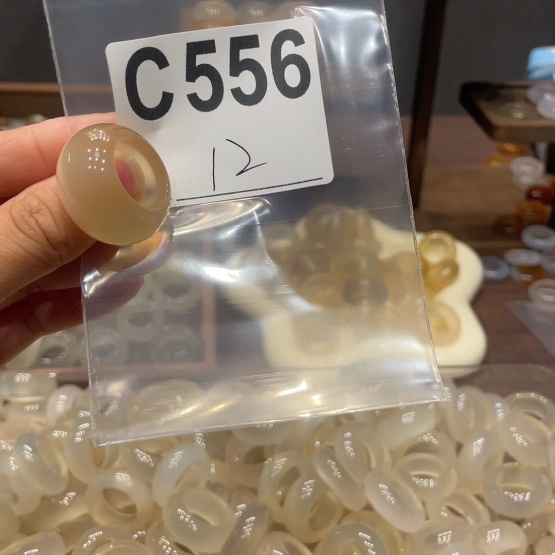 玛瑙/玉髓未镶嵌戒指556