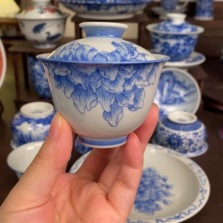 景德镇陶瓷手工手绘