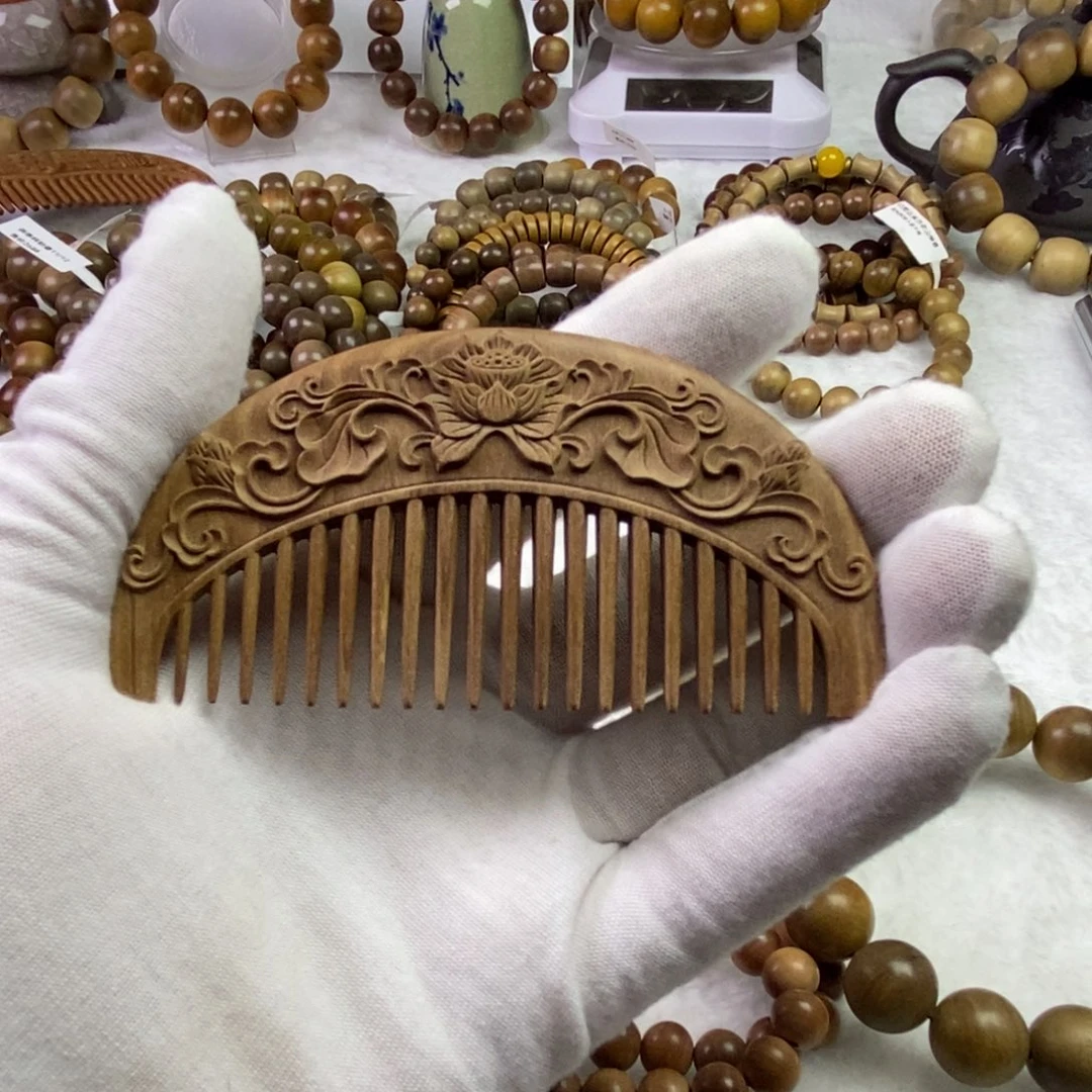 檀香木手串/手链辣*酱手串