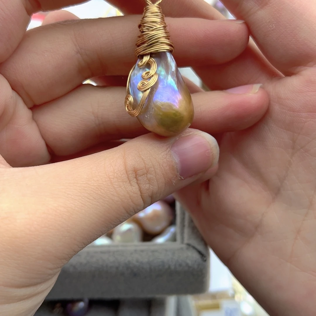 淡水珍珠颈饰未镶嵌