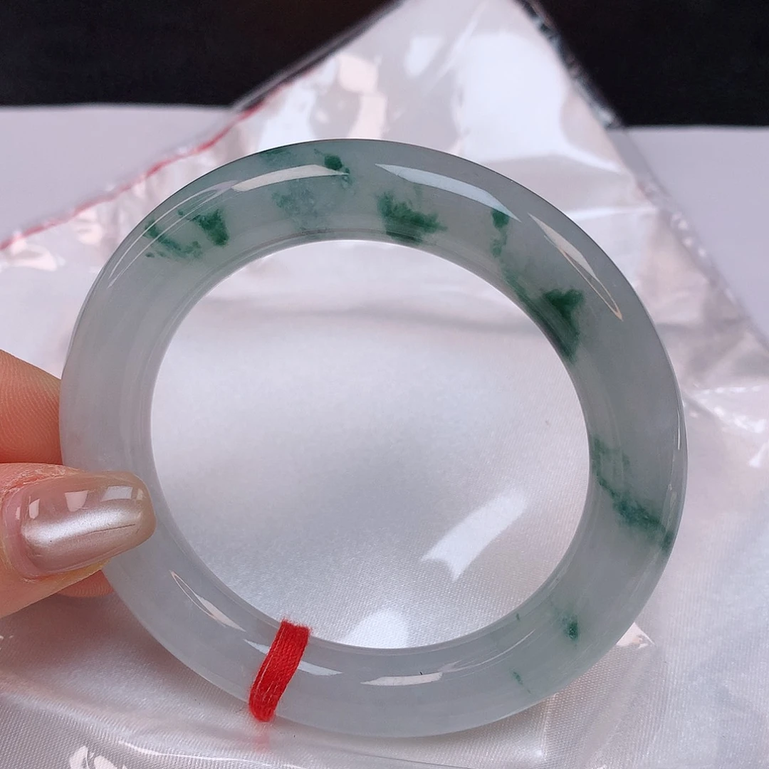 【闪购商品】翡翠手镯未镶嵌53+圆条手镯