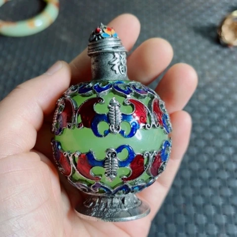 紫金钵盂菩提把件