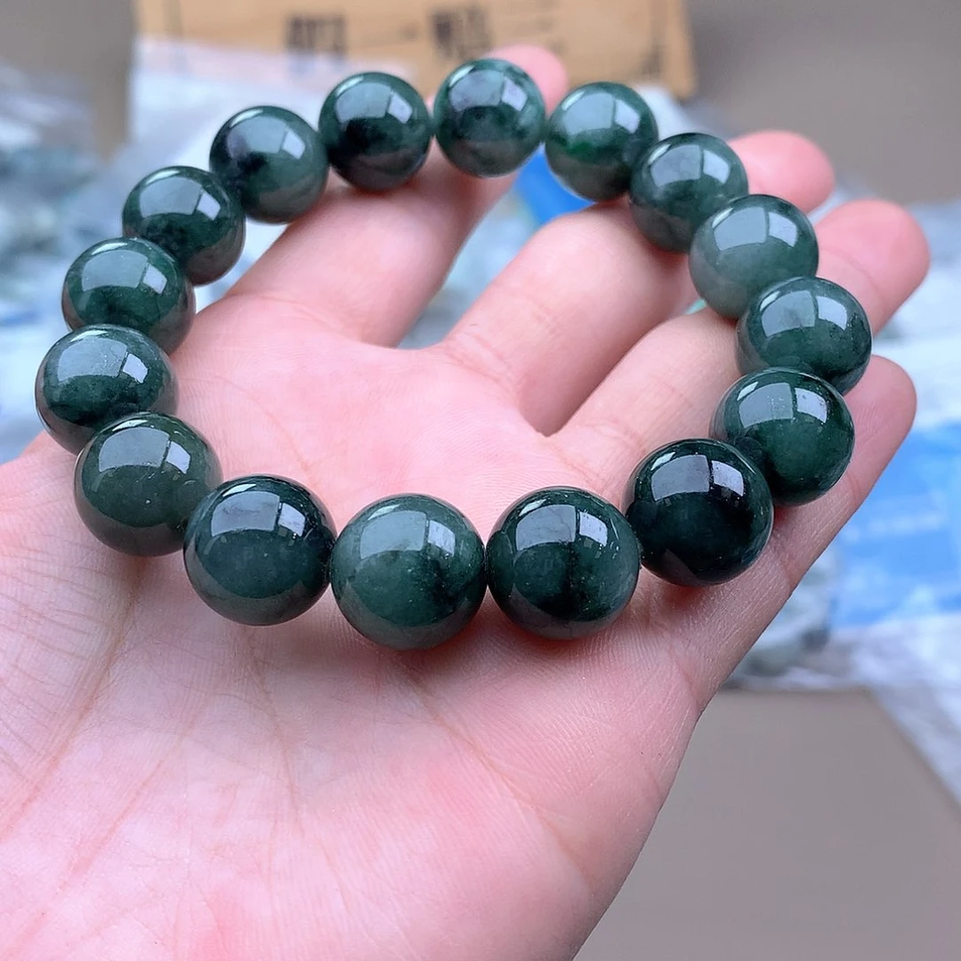 未镶嵌手串定制翡翠