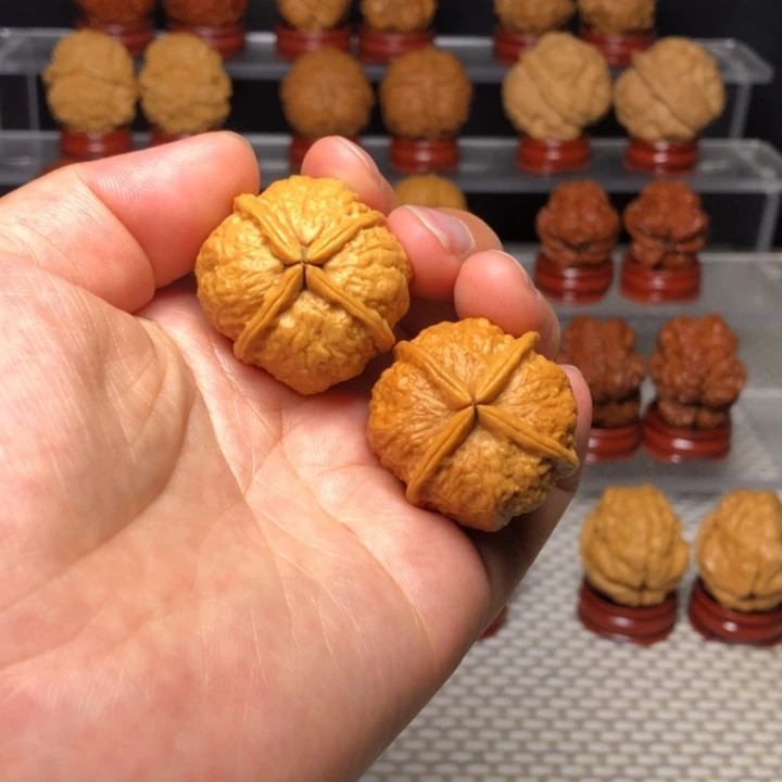 文玩核桃把件6小四喜