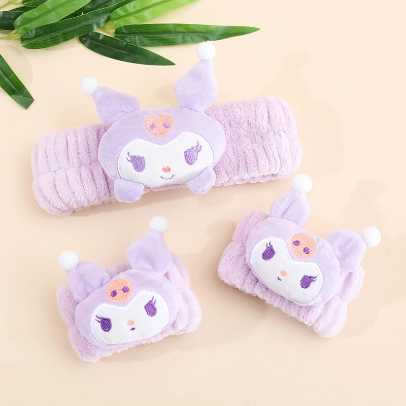 Kitty发带手腕带卡通防湿套装凯蒂猫护腕可爱头带束发女生三件套