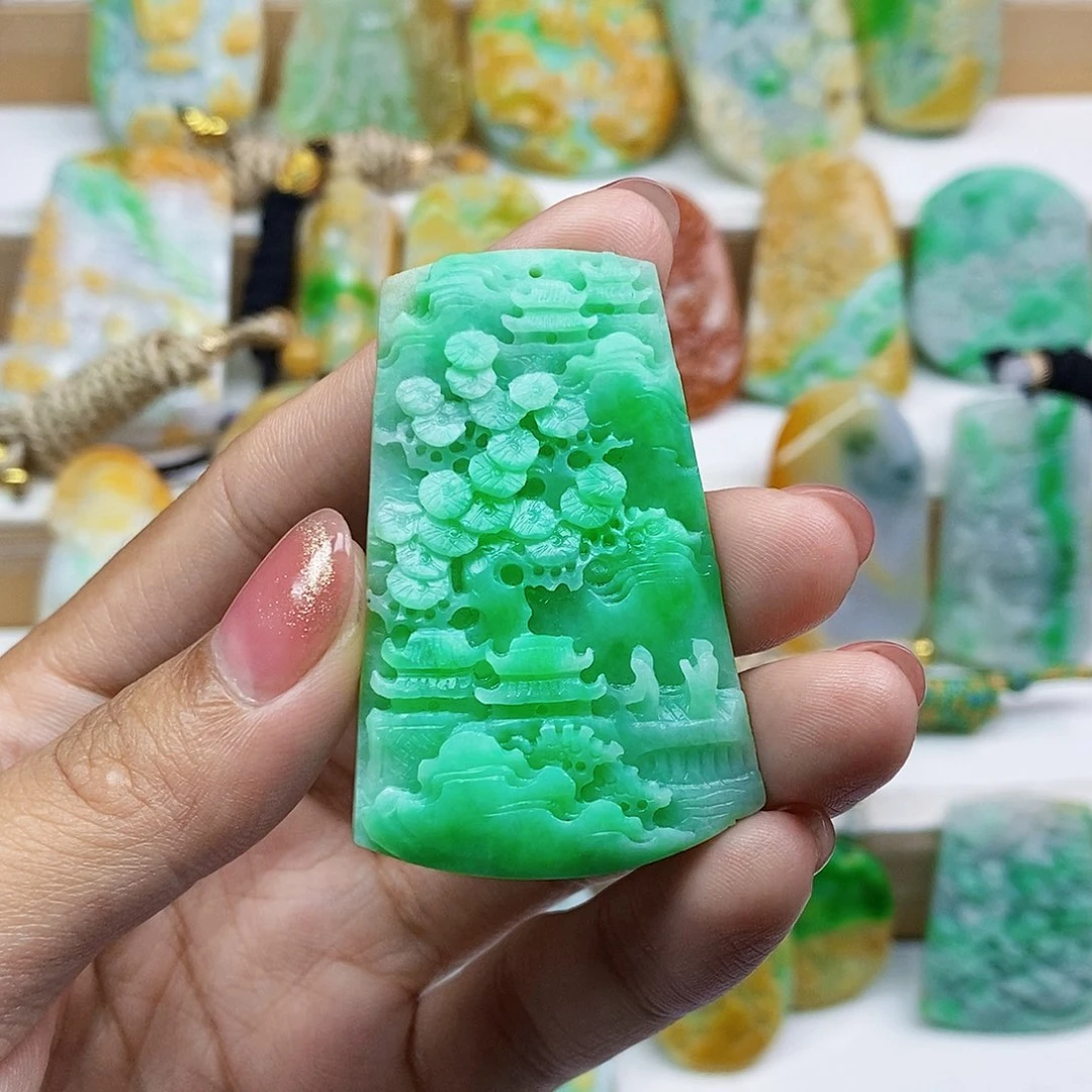 未镶嵌定制翡翠天然翡翠A货