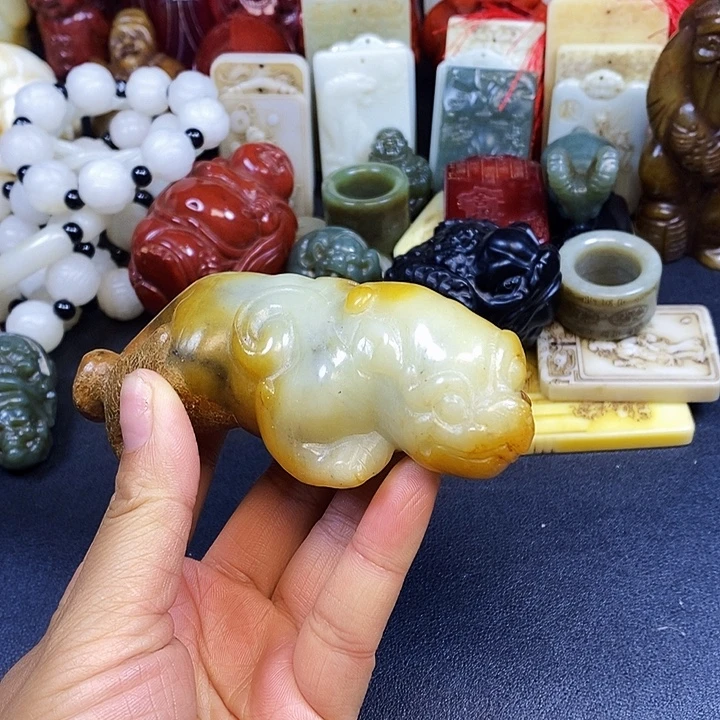 白玉菩提把件精选