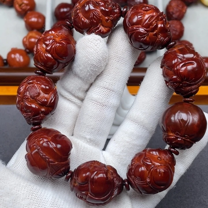 阿***邦橄榄核手串/手链地主老财