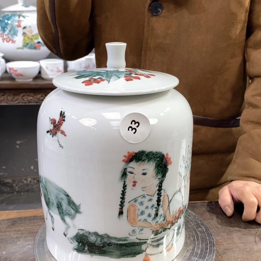 摆件吴义松陶瓷直播间33