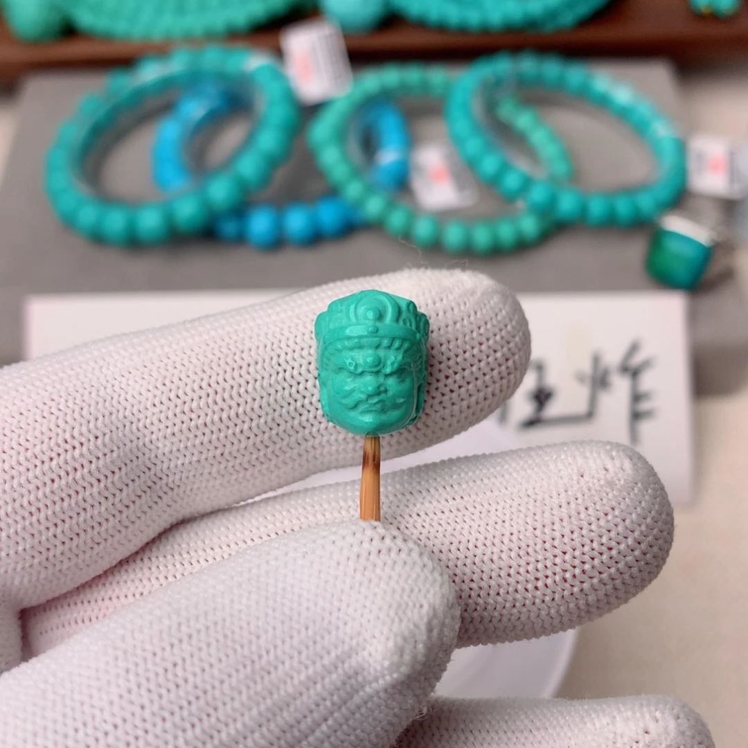 无非金属精工雕刻黄财