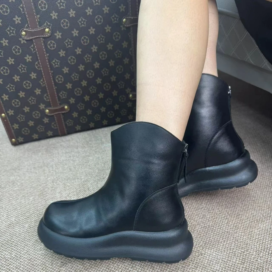 【单里】【断码清货默认个别微瑕】女士马丁靴短靴 2036