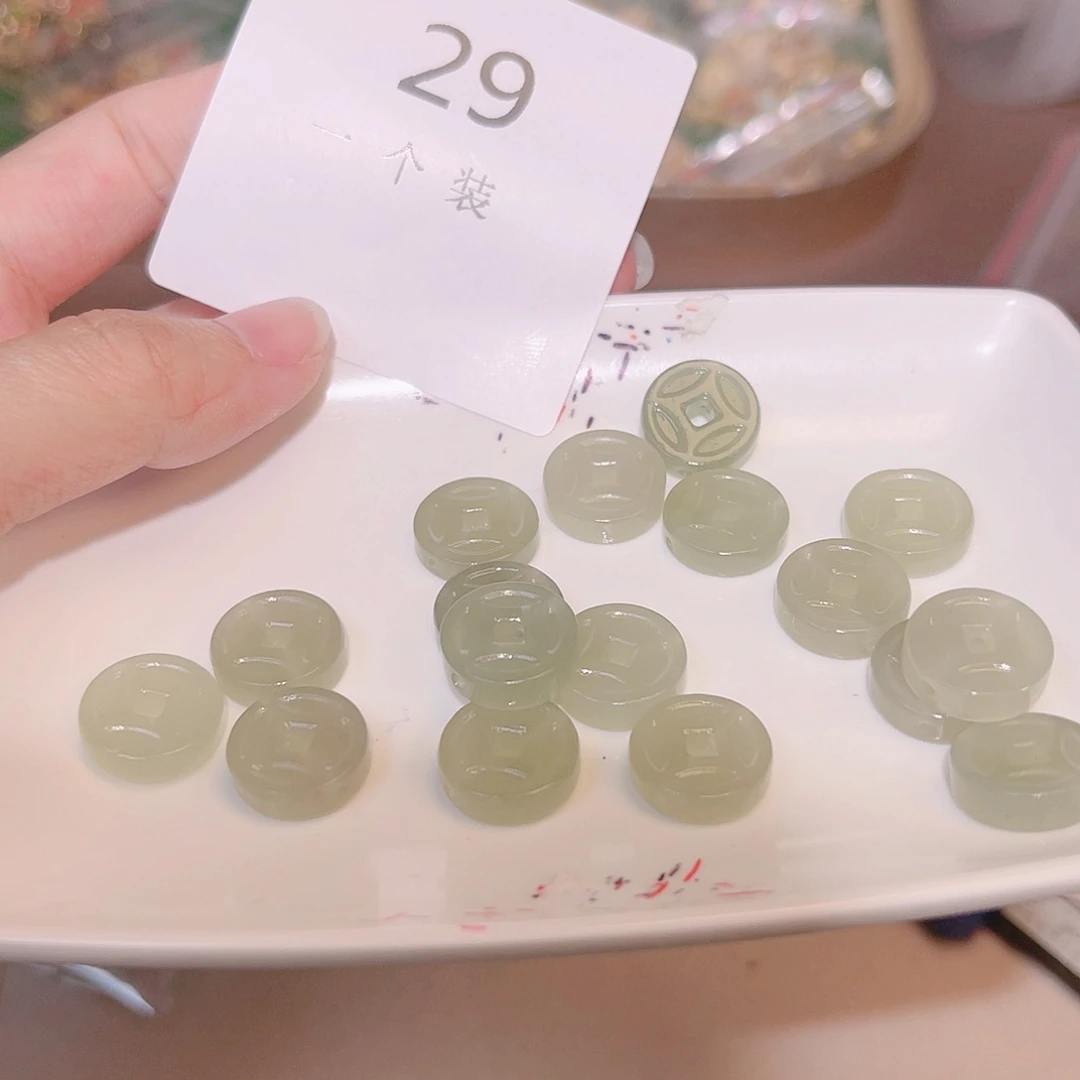 和田玉未镶嵌珠宝半成品29