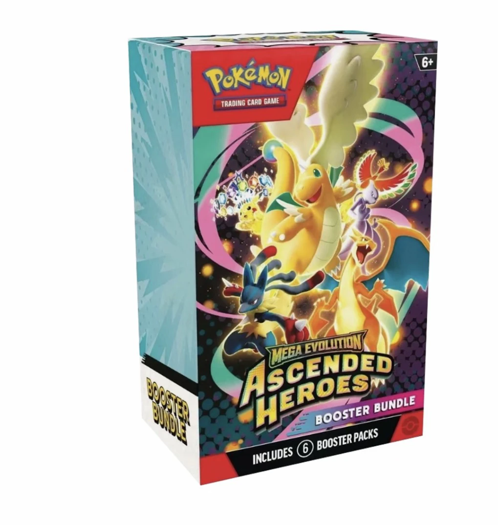 美版宝可梦Pokemon Mega Evolution Booster Bundle卡牌ME2.5