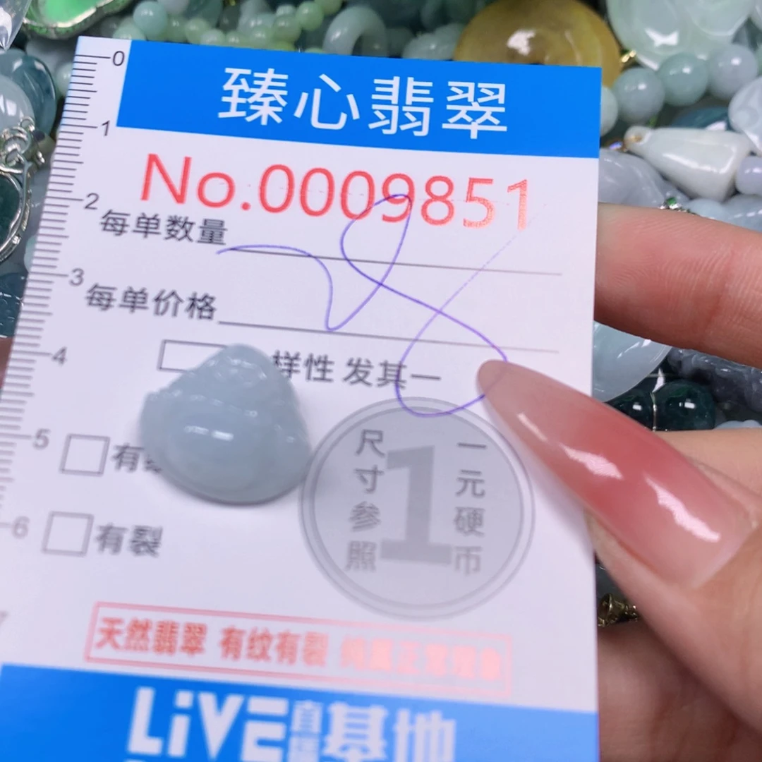 【闪购商品】翡翠吊坠(不含链)未镶嵌