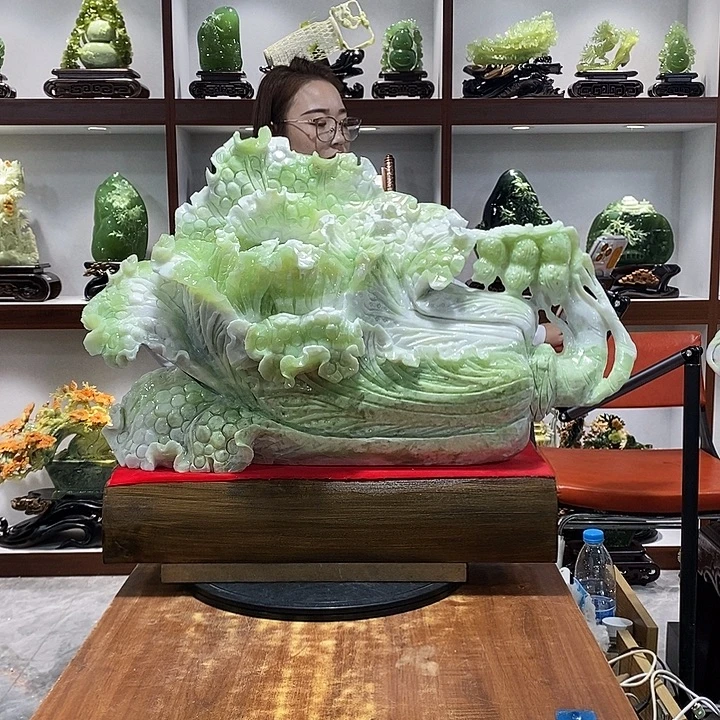 九***）玉山水摆件 玄关摆件