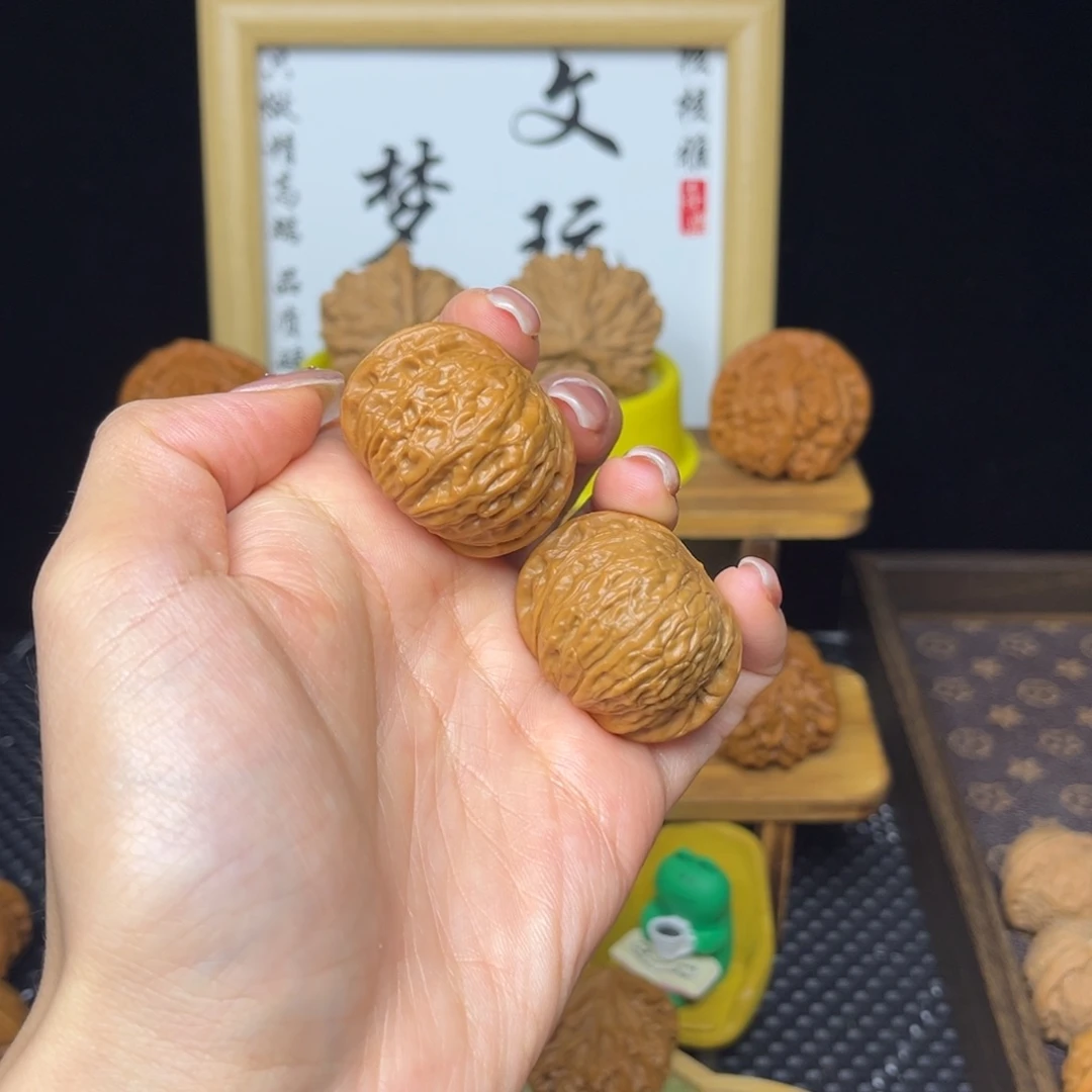 顶***见文玩核桃吊坠铁锤35➕打底微微修