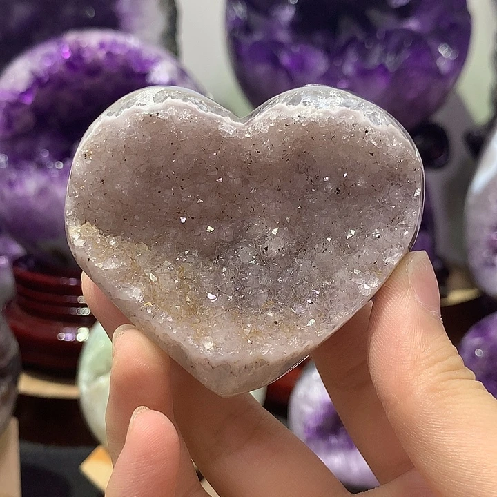 未镶嵌珠宝半成品紫晶
