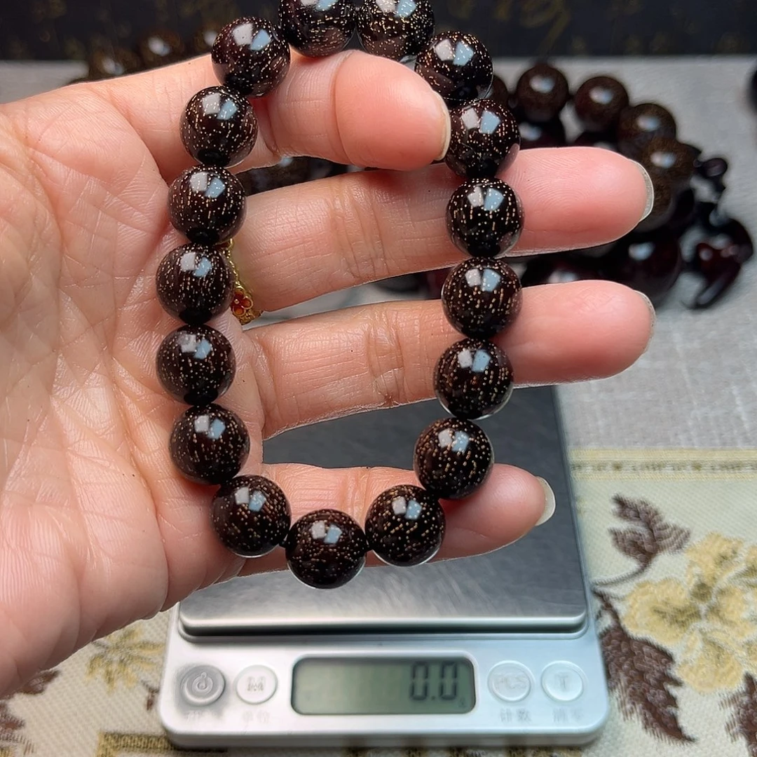 檀香紫檀（小叶紫檀）1.2 17颗 爆星