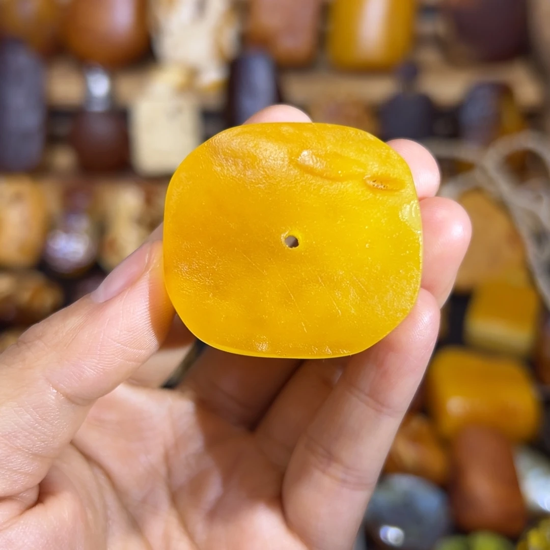 定制琥珀未镶嵌琥珀蜜蜡