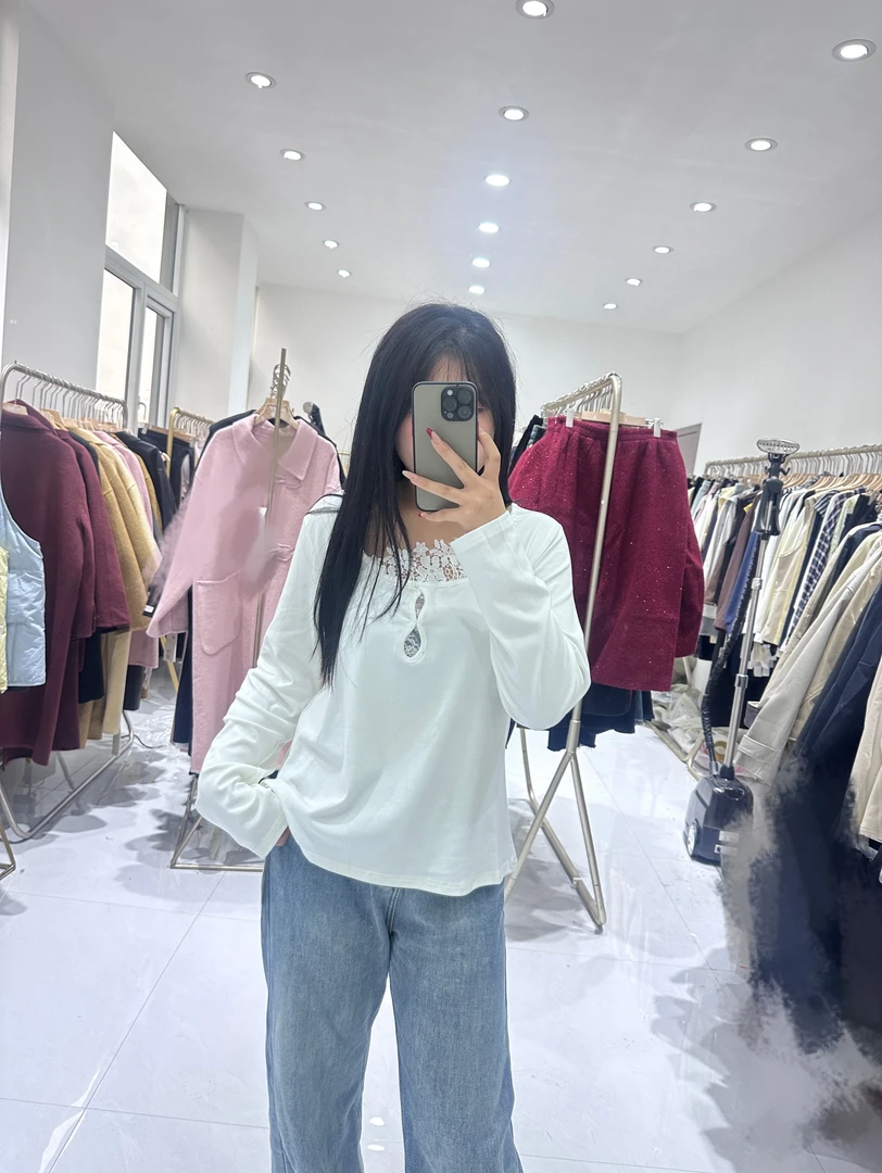 【李姑娘专属】20279纯欲镂空蕾丝打底