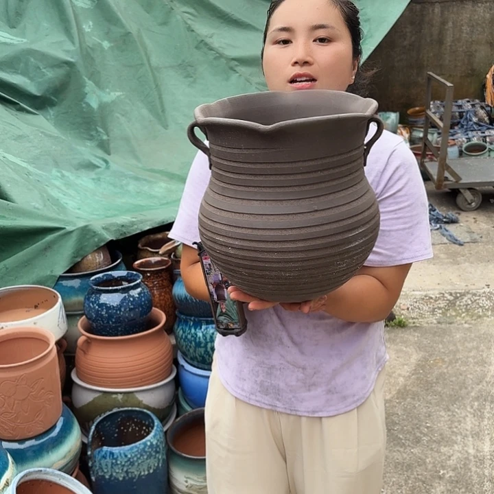 口26高20瑕疵一个盆子。