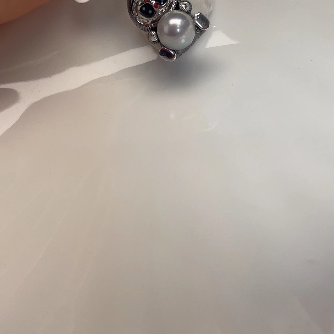 海水珍珠吊坠(不含链)银S925镶嵌