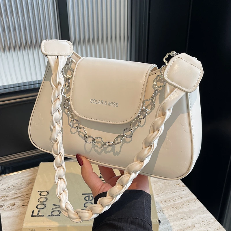 CHEVIOS KOIRH腋下包包女2024新款夏天百搭出门上班小拎包高级感