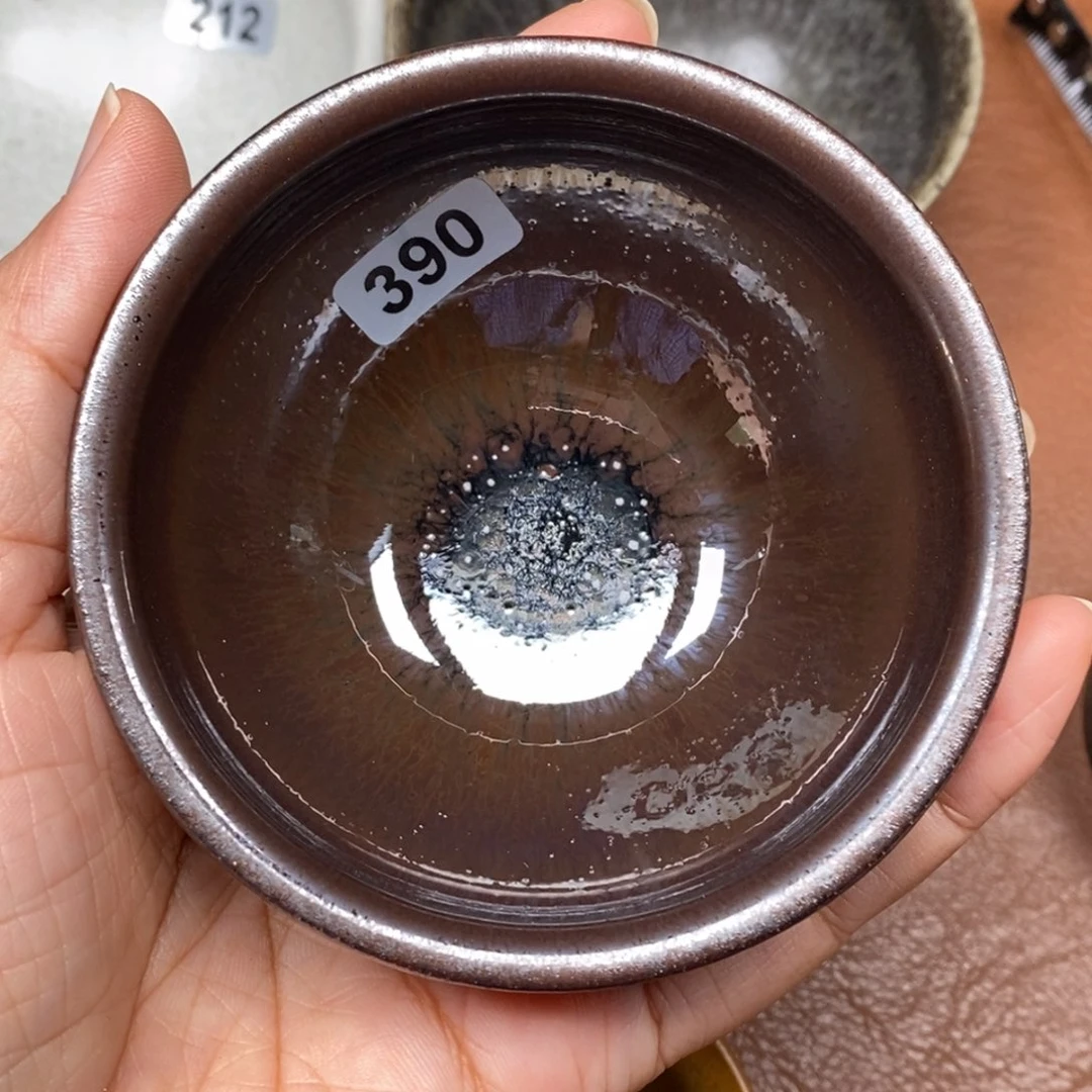 茶盏龙窑柴烧自然还原390