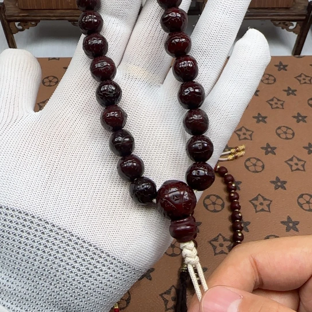 吊坠凤眼菩提凤眼手持12+素串