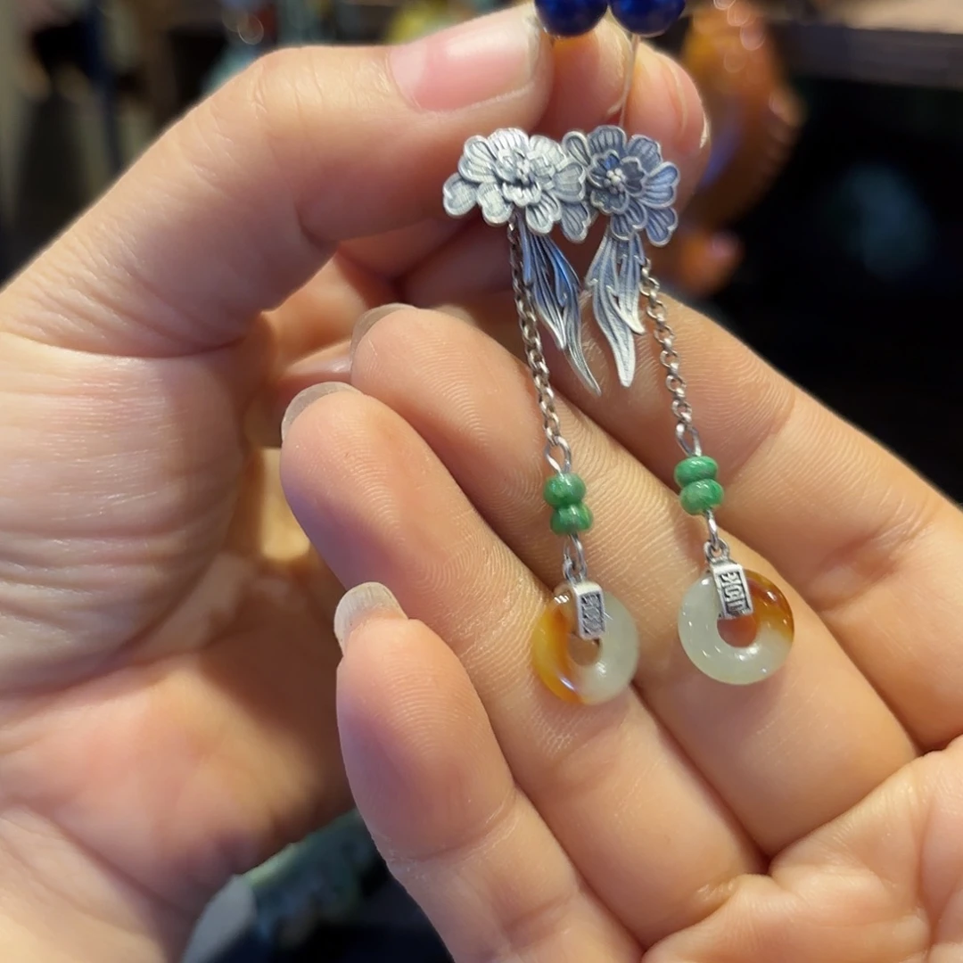 翡翠未镶嵌颈饰原创