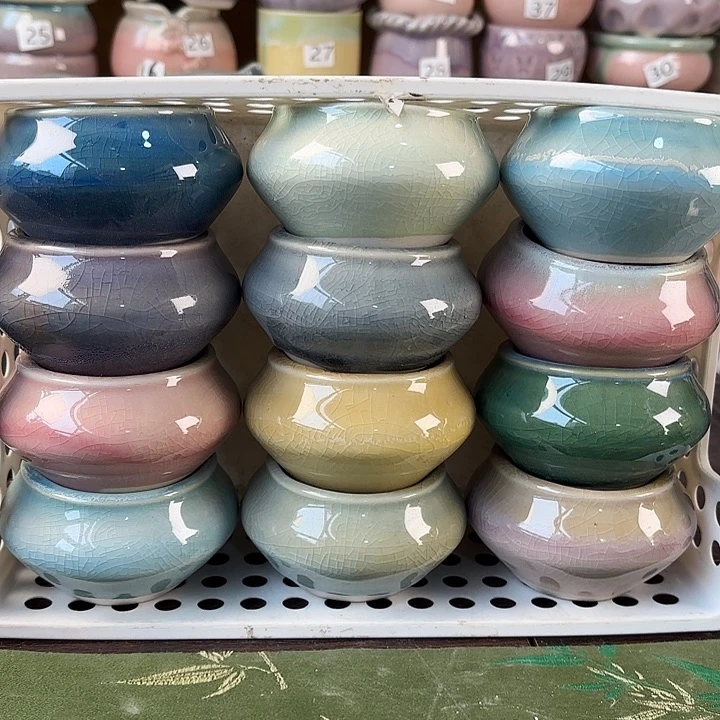 红陶量货/口高深浅搭配发12个，下播浮力