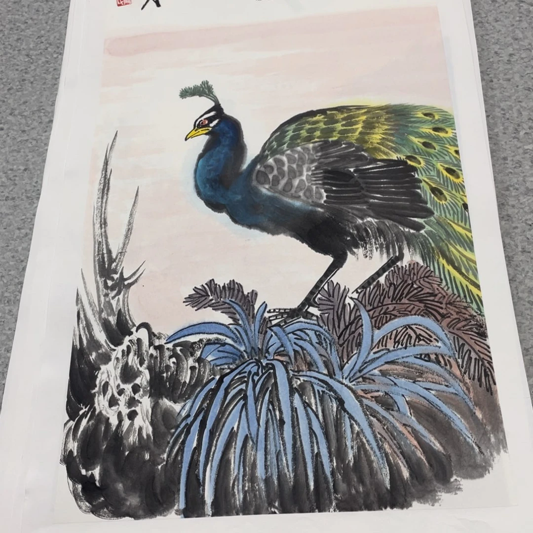 国画2平尺国画作品