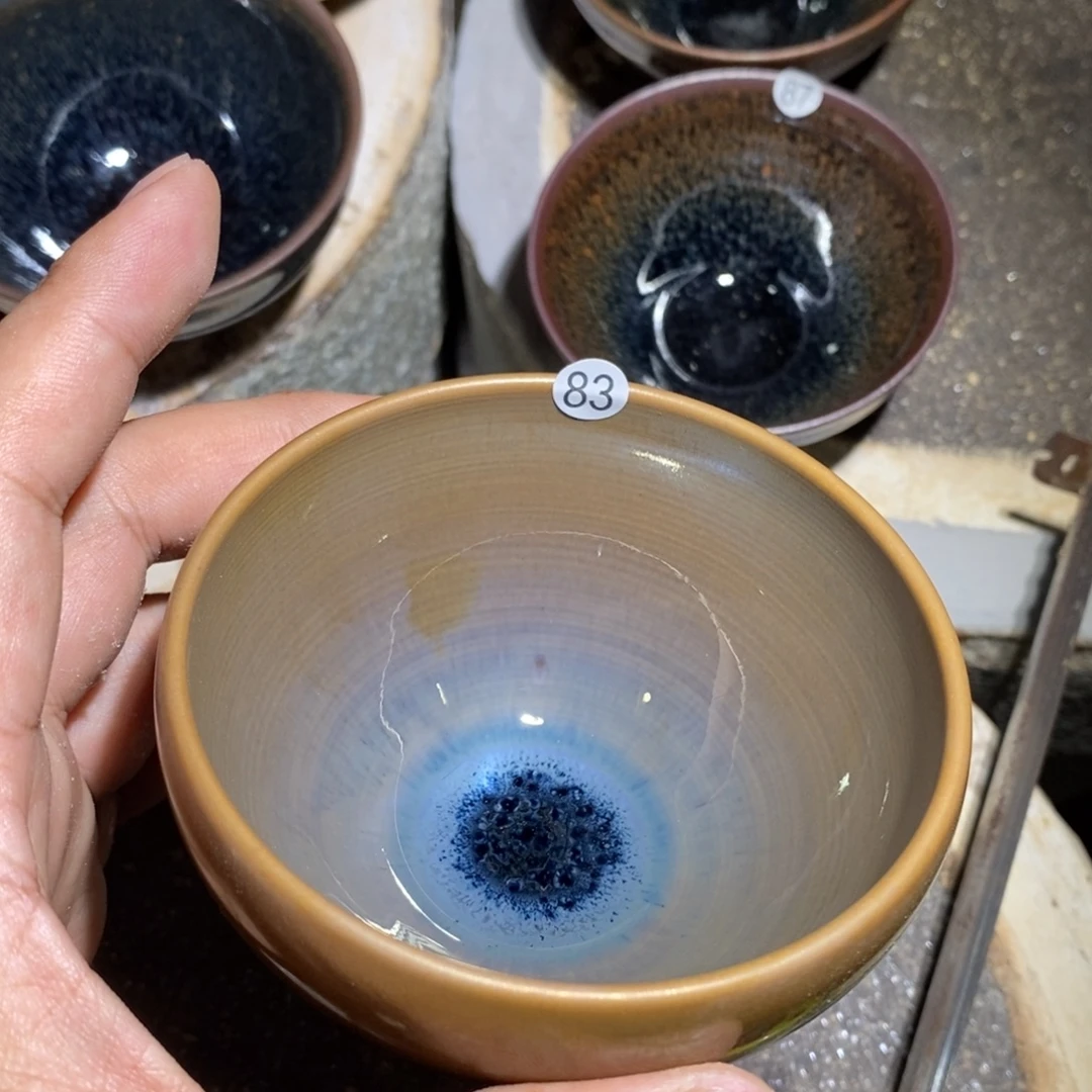 茶盏建盏龙窑柴烧