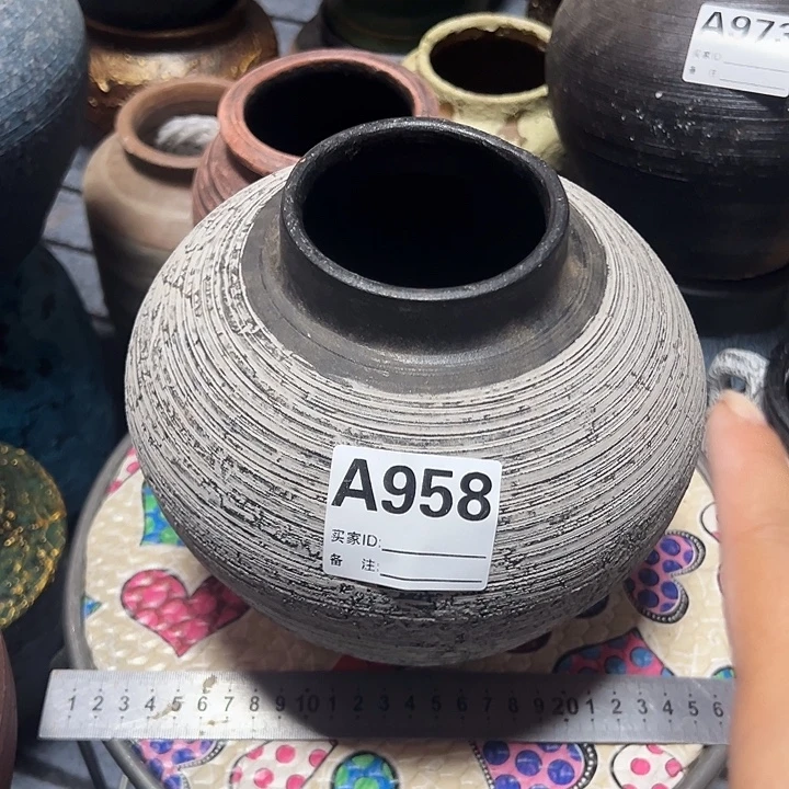 粗陶盆默认打孔高20口8