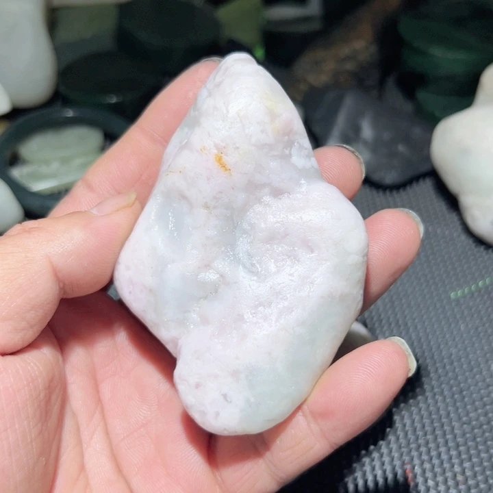 ༺***༻未镶嵌和田玉（白玉）珠宝半成品