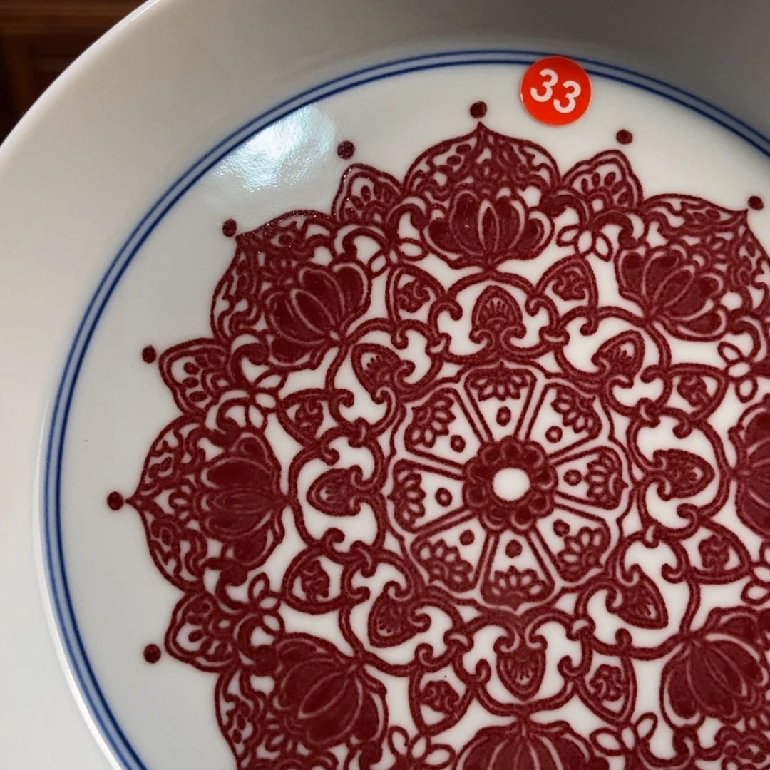 手绘现代茶具非古董