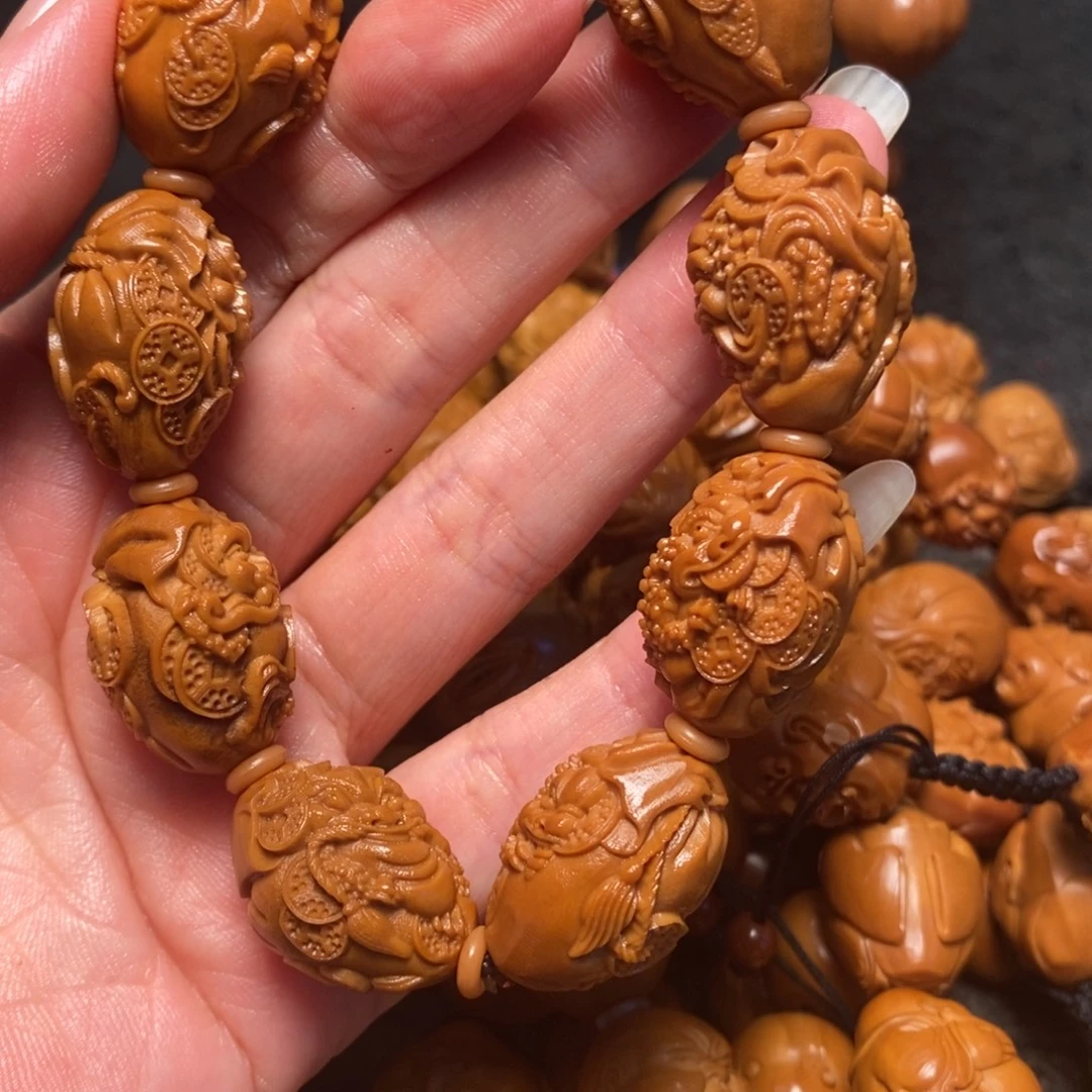 手串/手链橄榄核金蟾手串