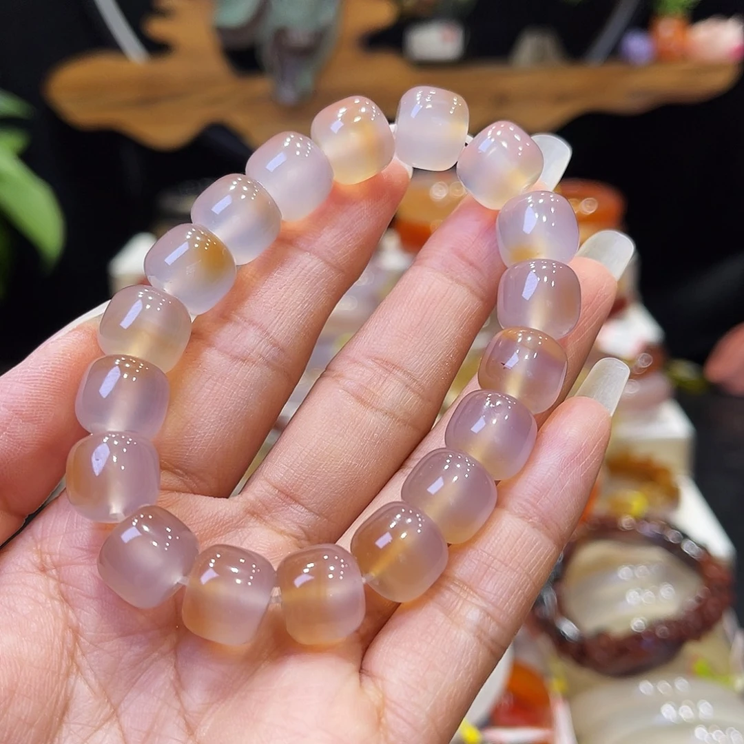 澄***澄玛瑙/玉髓未镶嵌手镯